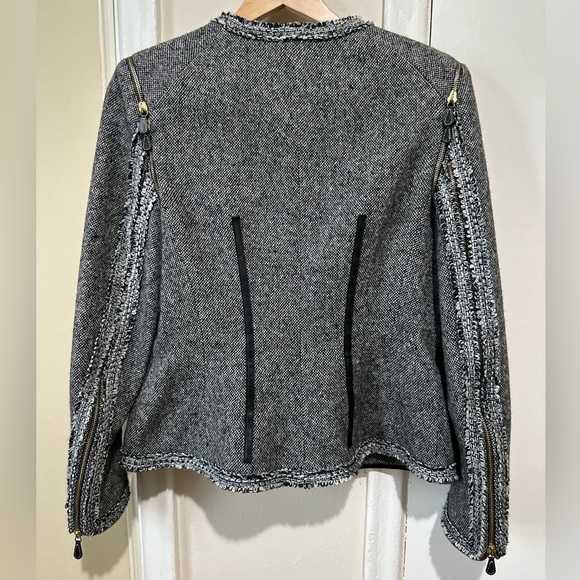 ALEXANDER McQUEEN-Tweed Jacket Size 46 - Picture 4 of 8